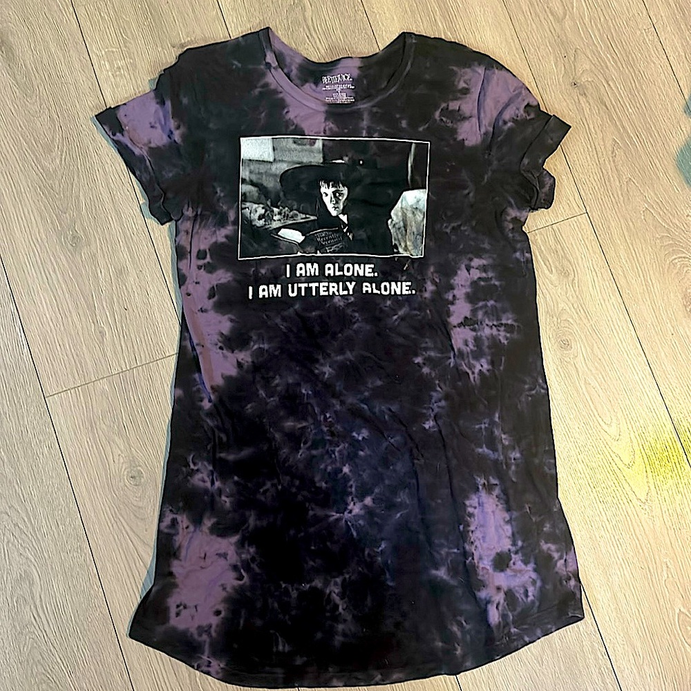 Beetlejuice Lydia T-Shirt Dress by Hot Topic